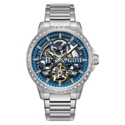 BONEST GATTI BG8803 Men's Automatic Luxury Sport Watch - Skeleton Dial, 5ATM Waterproof, Stainless Steel Barry Polo