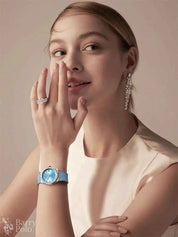 BONEST GATTI Women's Automatic Luxury Watch - Sapphire Crystal, 5ATM Waterproof, Luminous, Leather Strap Barry Polo