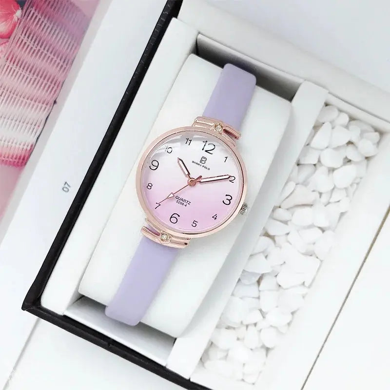 BARRY POLO  Women's Luxury Quartz Watch - Oval Case, Waterproof, Shock Resistant, Leather Strap Barry Polo