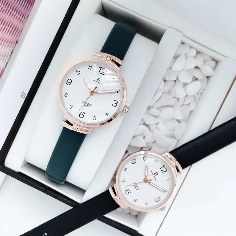 BARRY POLO  Women's Luxury Quartz Watch - Oval Case, Waterproof, Shock Resistant, Leather Strap Barry Polo