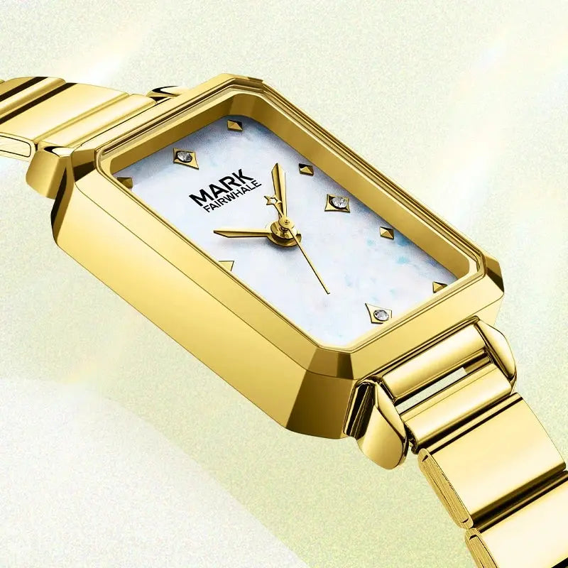 Mark Fairwhale FW-3070 Women's Quartz Fashion Watch with Mother-of-Pearl Dial Barry Polo