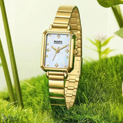 Mark Fairwhale FW-3070 Women's Quartz Fashion Watch with Mother-of-Pearl Dial Barry Polo