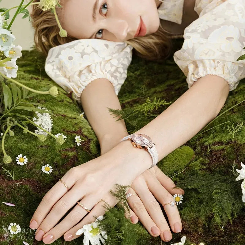 Fairwhale FW-3600 Women's Limited Edition Luxury Quartz Watch - Waterproof, Leather Strap, Elegant Design Barry Polo