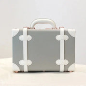 Barry Polo Retro British Hard Shell Suitcase Handbag - Password Protected Luxury Barry Polo