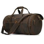 Barry Polo New Fashion Genuine Leather Men’s Travel Bag - Crazy Horse Crossbody Barry Polo