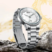 Mark Fairwhale 5038 Men's Luxury Quartz Sport Watch - Stainless Steel, Waterproof, Casual Elegance Barry Polo