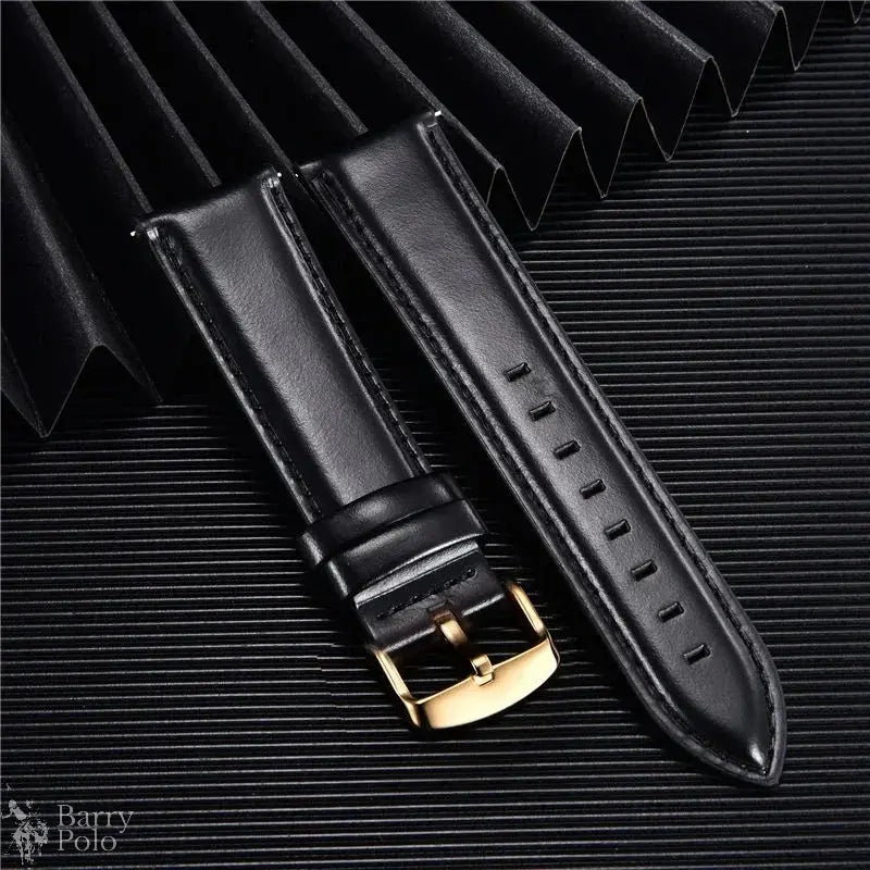 Barry Polo Quick Release Leather Watchbands 18-22mm - Style Meets Convenience Barry Polo