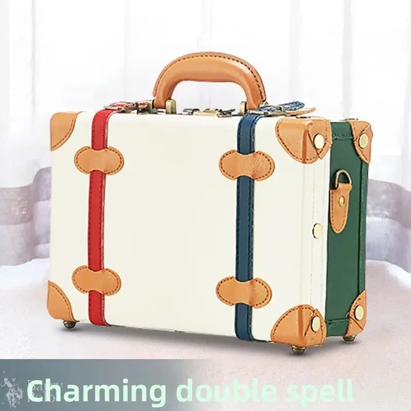 Barry Polo Retro British Hard Shell Suitcase Handbag - Password Protected Luxury Barry Polo