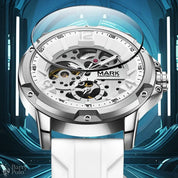 Mark Fairwhale 6019 Stainless Steel Business Luminous Waterproof Mens Watch Automatic Movement Mechanical Watches For Men