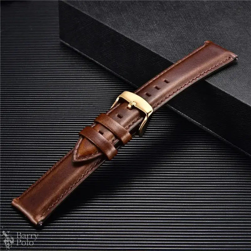 Barry Polo Quick Release Leather Watchbands 18-22mm - Style Meets Convenience Barry Polo