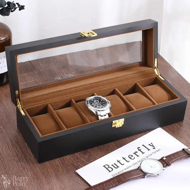 Barry Polo Luxury Handcrafted Wooden Watch Box Barry Polo