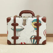 Barry Polo Retro British Hard Shell Suitcase Handbag - Password Protected Luxury Barry Polo