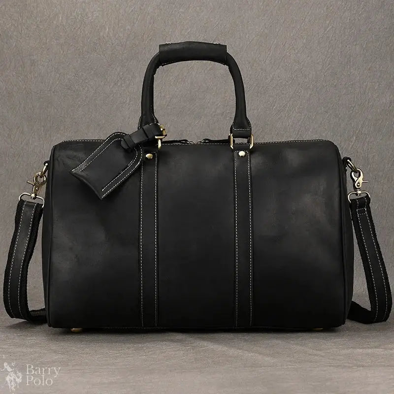 2024 New Fashion Brand Designer Business Trip Travel Bag For Man Outdoor Genuine Leather Duffle Bag Male Coffee Handbag Totes