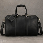 2024 New Fashion Brand Designer Business Trip Travel Bag For Man Outdoor Genuine Leather Duffle Bag Male Coffee Handbag Totes