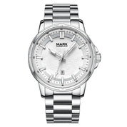 Mark Fairwhale 5038 Men's Luxury Quartz Sport Watch - Stainless Steel, Waterproof, Casual Elegance Barry Polo