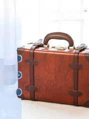 Barry Polo Retro British Hard Shell Suitcase Handbag - Password Protected Luxury Barry Polo