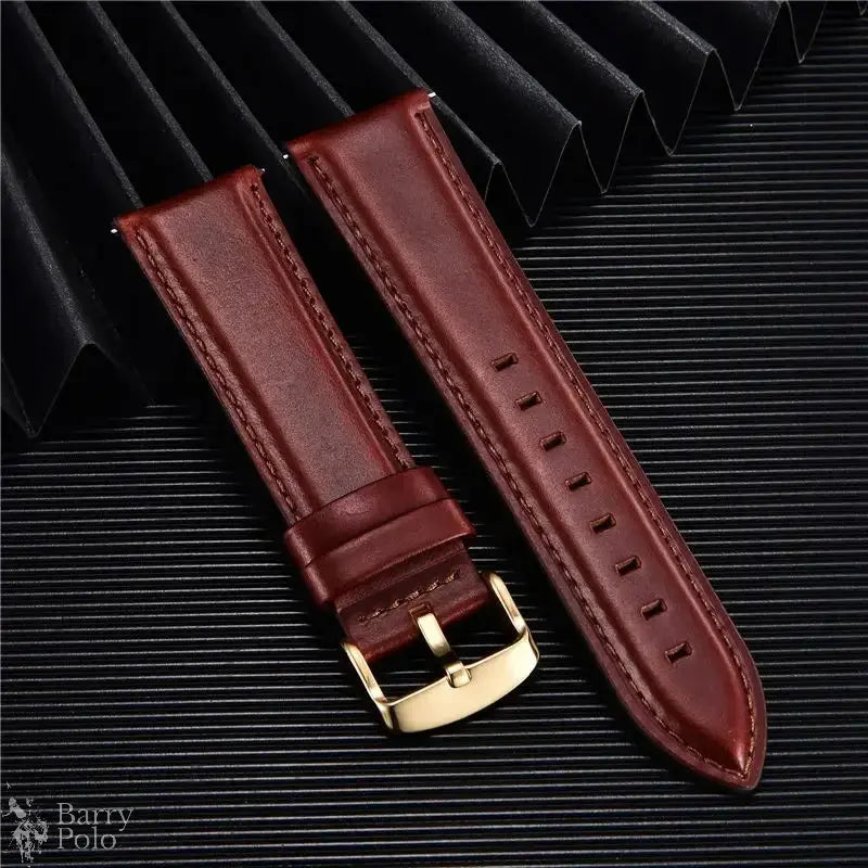 Barry Polo Quick Release Leather Watchbands 18-22mm - Style Meets Convenience Barry Polo