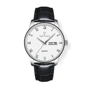 Mark Fairwhale 5450 Business Waterproof Watch Men Quartz Automatic Non Mechanical Watch Multi Function Week Calendar Man Watch