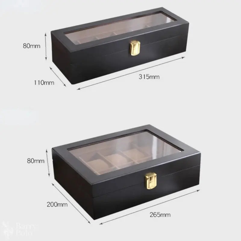 Barry Polo Luxury Handcrafted Wooden Watch Box Barry Polo