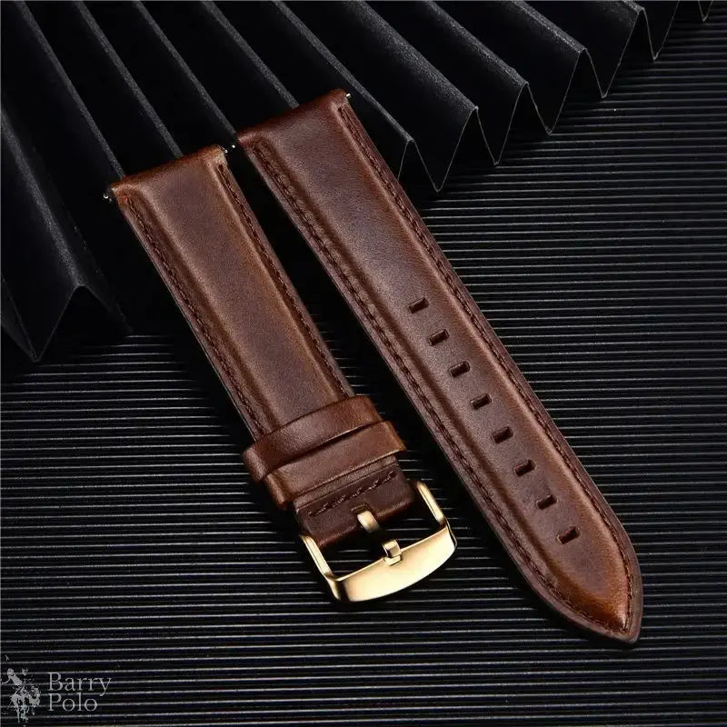 Barry Polo Quick Release Leather Watchbands 18-22mm - Style Meets Convenience Barry Polo