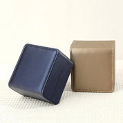 Single Wooden Wrist Watch Box PU Leather Watch Box Single Display Luxury Storage for Case For Wristwatches for Smart Wat