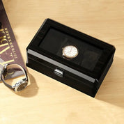 Barry Polo Black Elegance Watch Box - 3 Slots Barry Polo