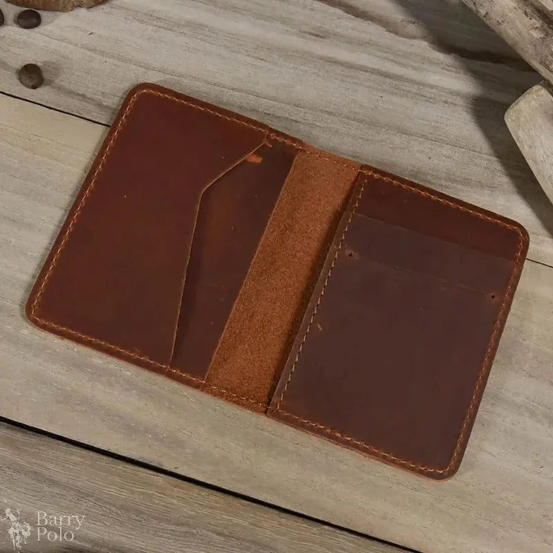 Vintage Leather Driver License Wallet Men Women Genuine Leather Slim Wallet Organizer Cover Male Female Minimalist Card Holder