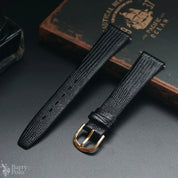 Vintage Lizard Embossed Calf Leather Watch Strap 12-21mm - Thin & Soft Barry Polo