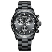 Mark Fairwhale 5016 Fashion Mens Watch New Quartz Wristwatch Waterproof Luminous Casual Steel Watches for Men with Box
