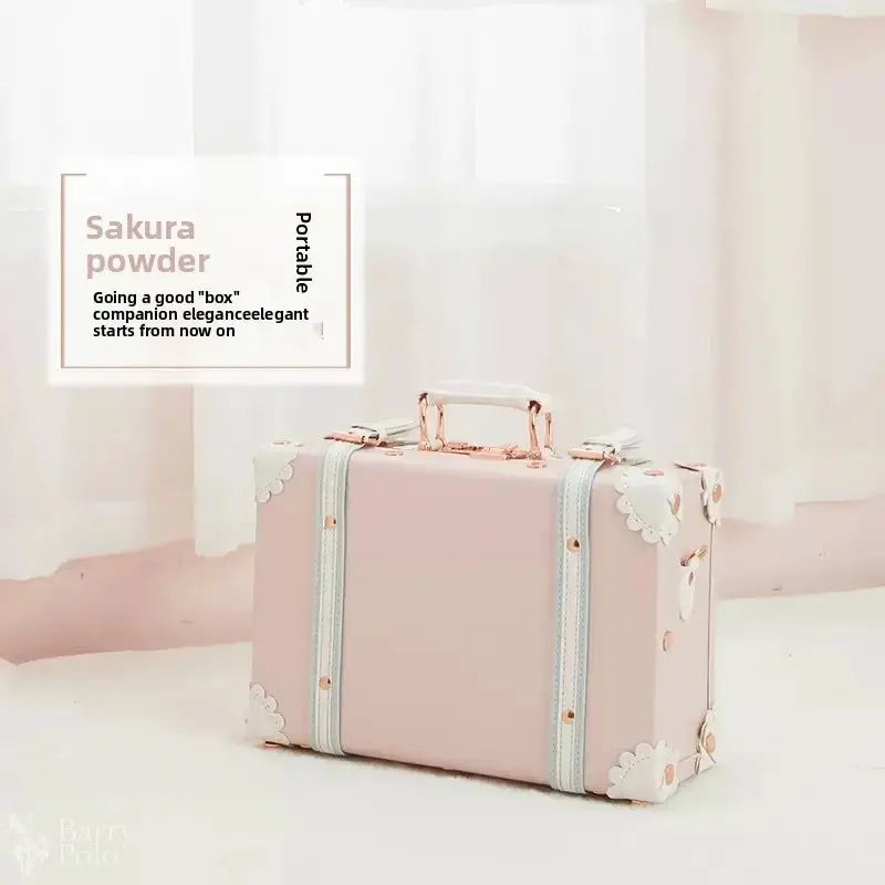 Barry Polo Retro British Hard Shell Suitcase Handbag - Password Protected Luxury Barry Polo