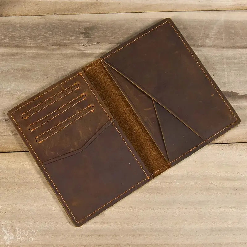 Vintage Leather Driver License Wallet Men Women Genuine Leather Slim Wallet Organizer Cover Male Female Minimalist Card Holder