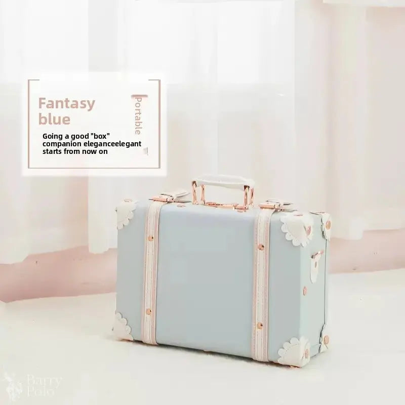 Barry Polo Retro British Hard Shell Suitcase Handbag - Password Protected Luxury Barry Polo