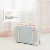 Barry Polo Retro British Hard Shell Suitcase Handbag - Password Protected Luxury Barry Polo