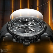 Mark Fairwhale 5016 Fashion Mens Watch New Quartz Wristwatch Waterproof Luminous Casual Steel Watches for Men with Box