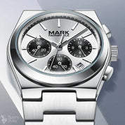MARK FAIRWHALE 5170 Business Luxury Watches for Man Multifunction Chronograph Calendar Quartz Wristwatches Waterproof Men Watch