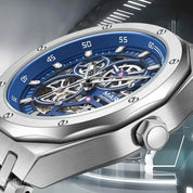Mark Fairwhale Watches for Men Fashion Top Brand Luxury Mechanical Watch Waterproof Stainless Steel Mens Watch