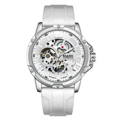 Mark Fairwhale 6019 Stainless Steel Business Luminous Waterproof Mens Watch Automatic Movement Mechanical Watches For Men
