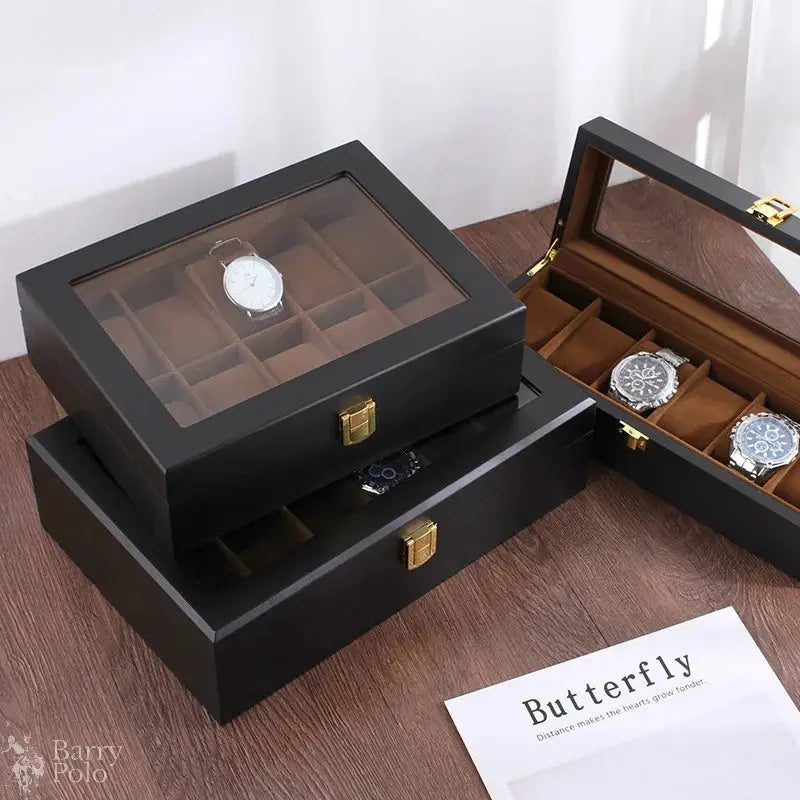 Barry Polo Luxury Handcrafted Wooden Watch Box Barry Polo