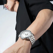 Mark Fairwhale 5038 Men's Luxury Quartz Sport Watch - Stainless Steel, Waterproof, Casual Elegance Barry Polo