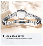 BARRY POLO New Fashion Ladies Quartz Watch Customized Luxury Simple Square Students Stainless Steel Alloy Case for Women