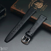 Vintage Lizard Embossed Calf Leather Watch Strap 12-21mm - Thin & Soft Barry Polo
