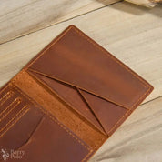 Vintage Leather Driver License Wallet Men Women Genuine Leather Slim Wallet Organizer Cover Male Female Minimalist Card Holder