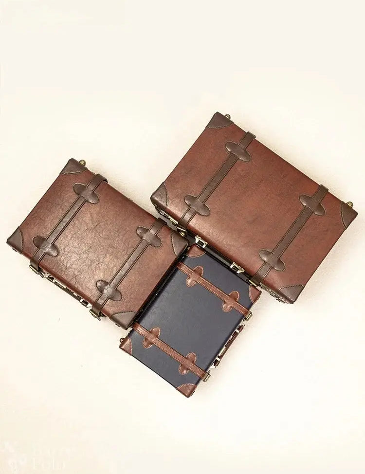 Barry Polo Retro British Hard Shell Suitcase Handbag - Password Protected Luxury Barry Polo