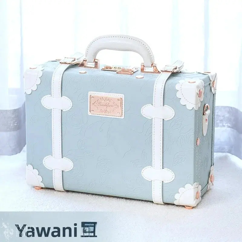 Barry Polo Retro British Hard Shell Suitcase Handbag - Password Protected Luxury Barry Polo