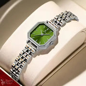 BARRY POLO New Fashion Ladies Quartz Watch Customized Luxury Simple Square Students Stainless Steel Alloy Case for Women