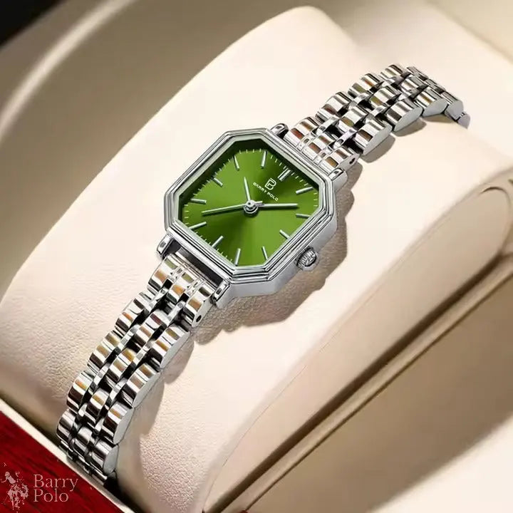 BARRY POLO New Fashion Ladies Quartz Watch Customized Luxury Simple Square Students Stainless Steel Alloy Case for Women