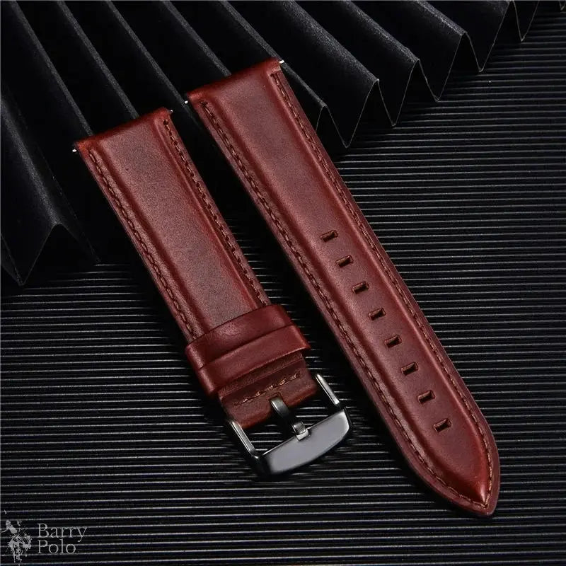 Barry Polo Quick Release Leather Watchbands 18-22mm - Style Meets Convenience Barry Polo