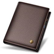 Men’s Genuine Leather Wallet - Perfect Gift for Husband or Boyfriend Barry Polo
